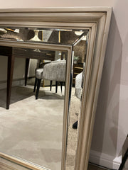MqM mirror w antiqued glass in outer section reduced  ex showroom