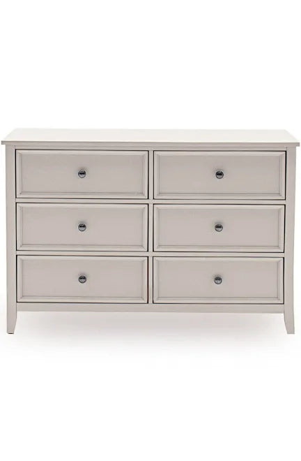 Milan Dressing chest  HAND PAINTED IN PAVILLION GREY Reduced. View in store only