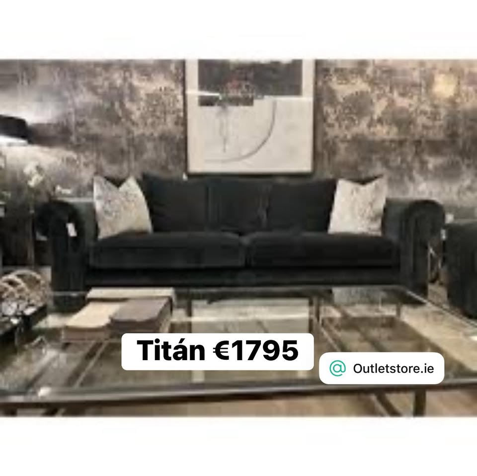 Titan 4 seater sofa de luxe model reduced
