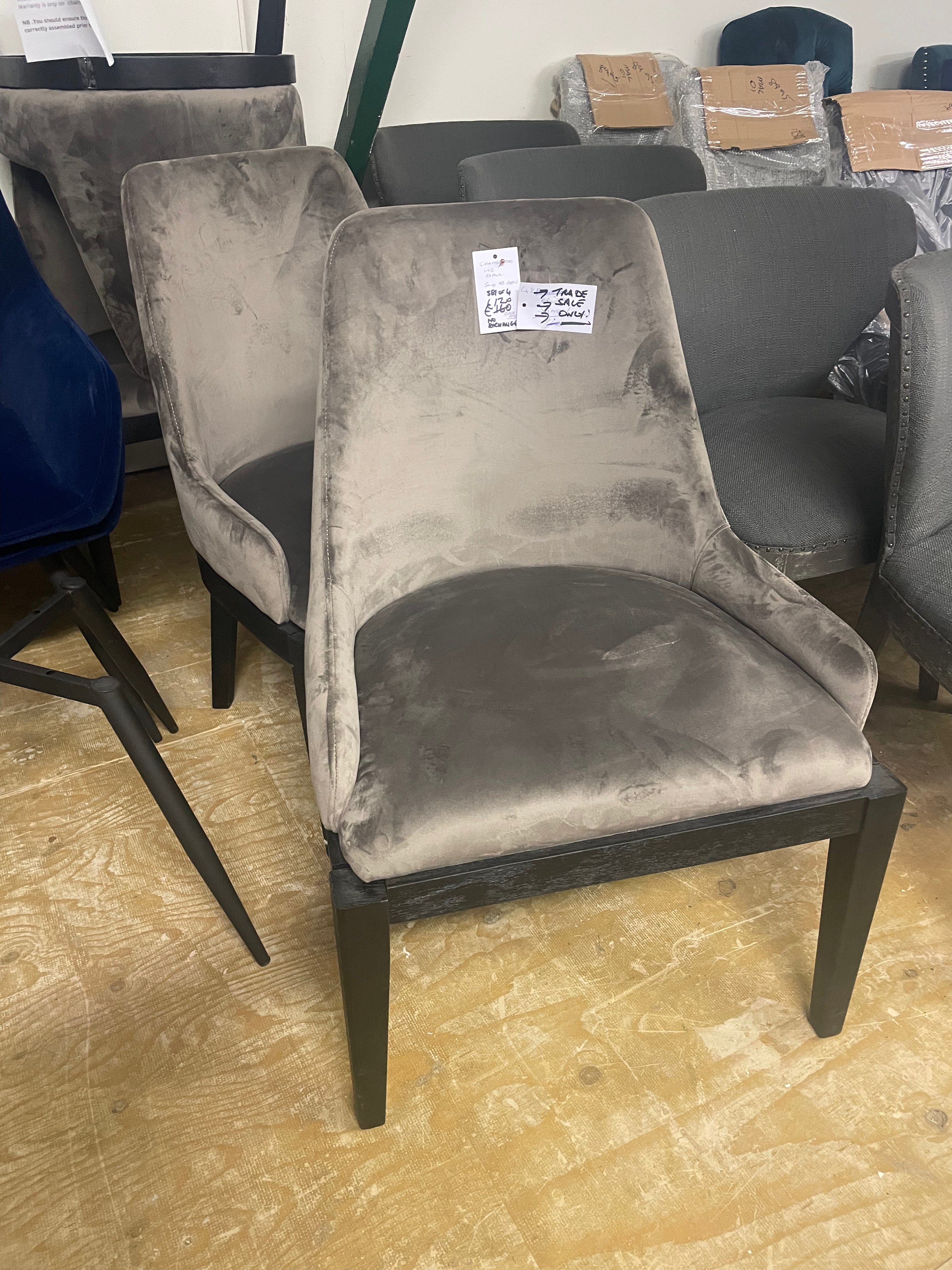Dining Chair Disposal Sale Book today as selling fast ! Payment Terms are pay Instore only