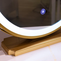 Karl  3 piece Dressing table w stool  mirror SPECIAL instore purchase . Grey  or white marl .