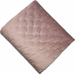 Blush kendrick Pink dot extra large soft velvet throw clearance offer half price instore only 240 x 260 cm