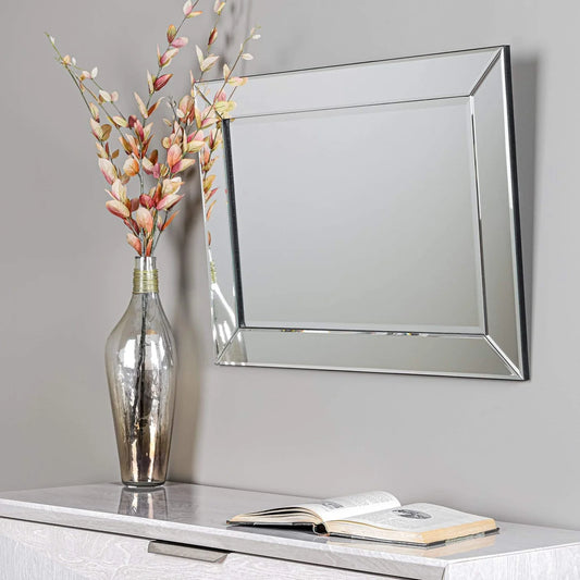 Mirror Mitre mirrored frame 60 x 80cm click n collect no