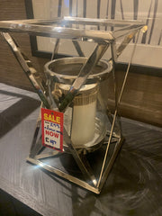 Nickel hurricane by Coach House reduced to clear half price