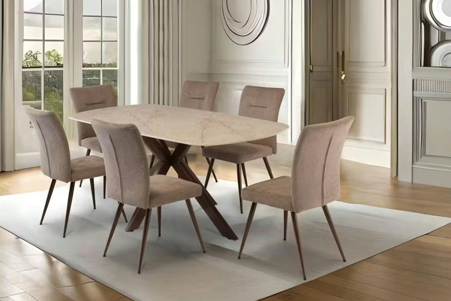 6 x Murano extra comfy dining chair on clearance offer