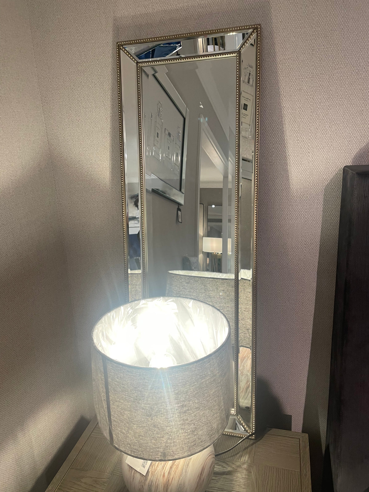 MacQ Beaded mirror in outlet store