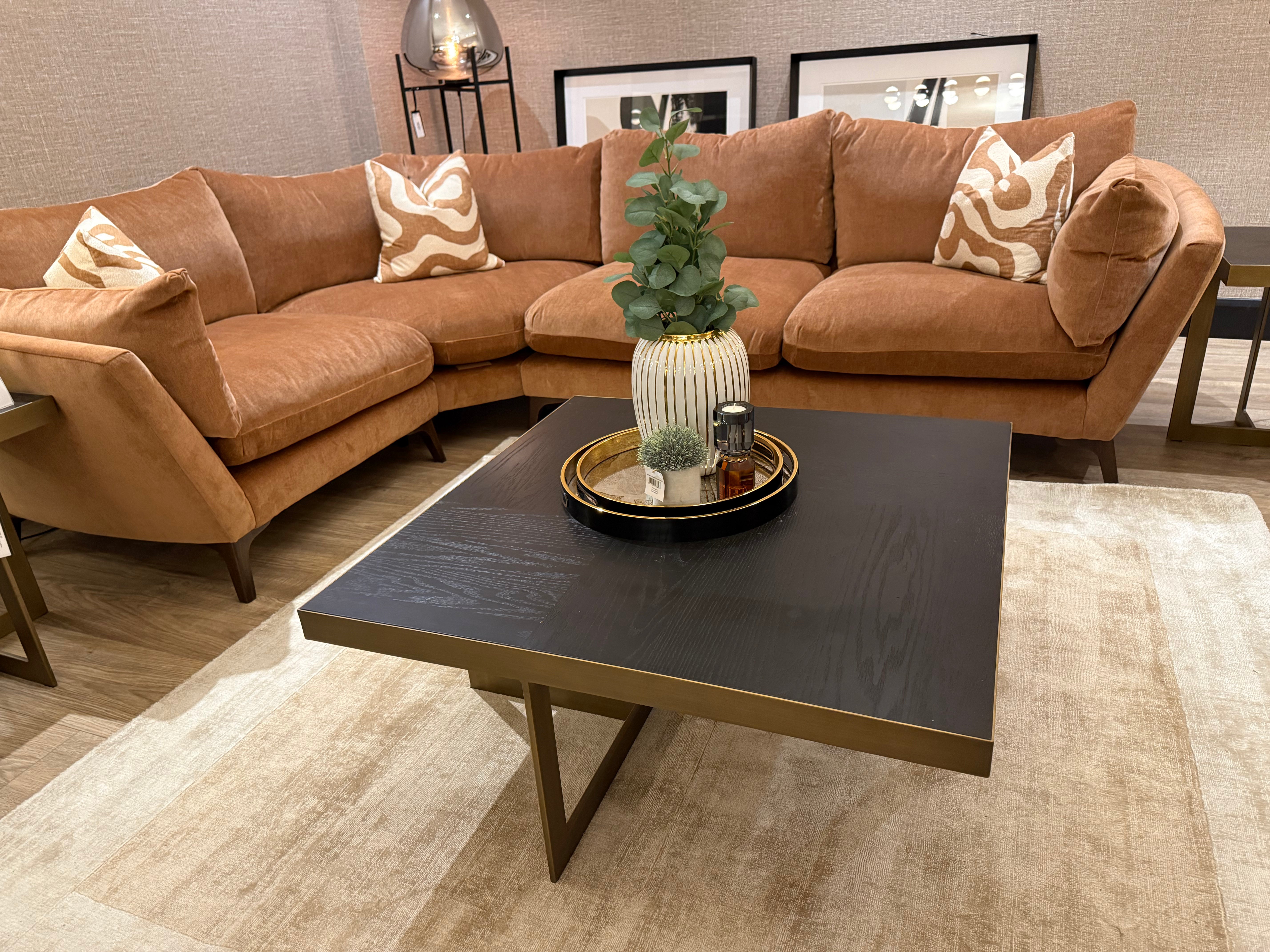 Sofa Elton by Whitemeadow w  diagonal corner ex showroom reduced by €1000 view to purchase