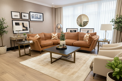 Sofa Elton by Whitemeadow w  diagonal corner ex showroom reduced by €1000 view to purchase