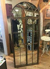 Garden mirrors with massive reductions. View SALE mirrors Instore to purchase. Fabulous!
