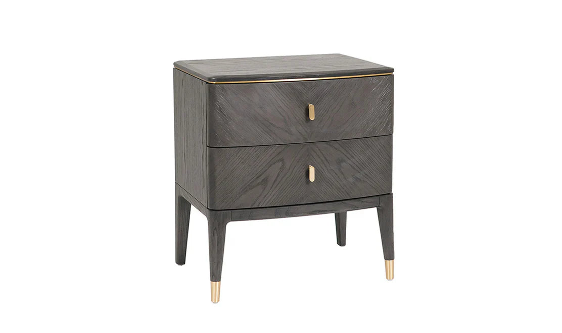 Ebony  Darcy bedside cabinet