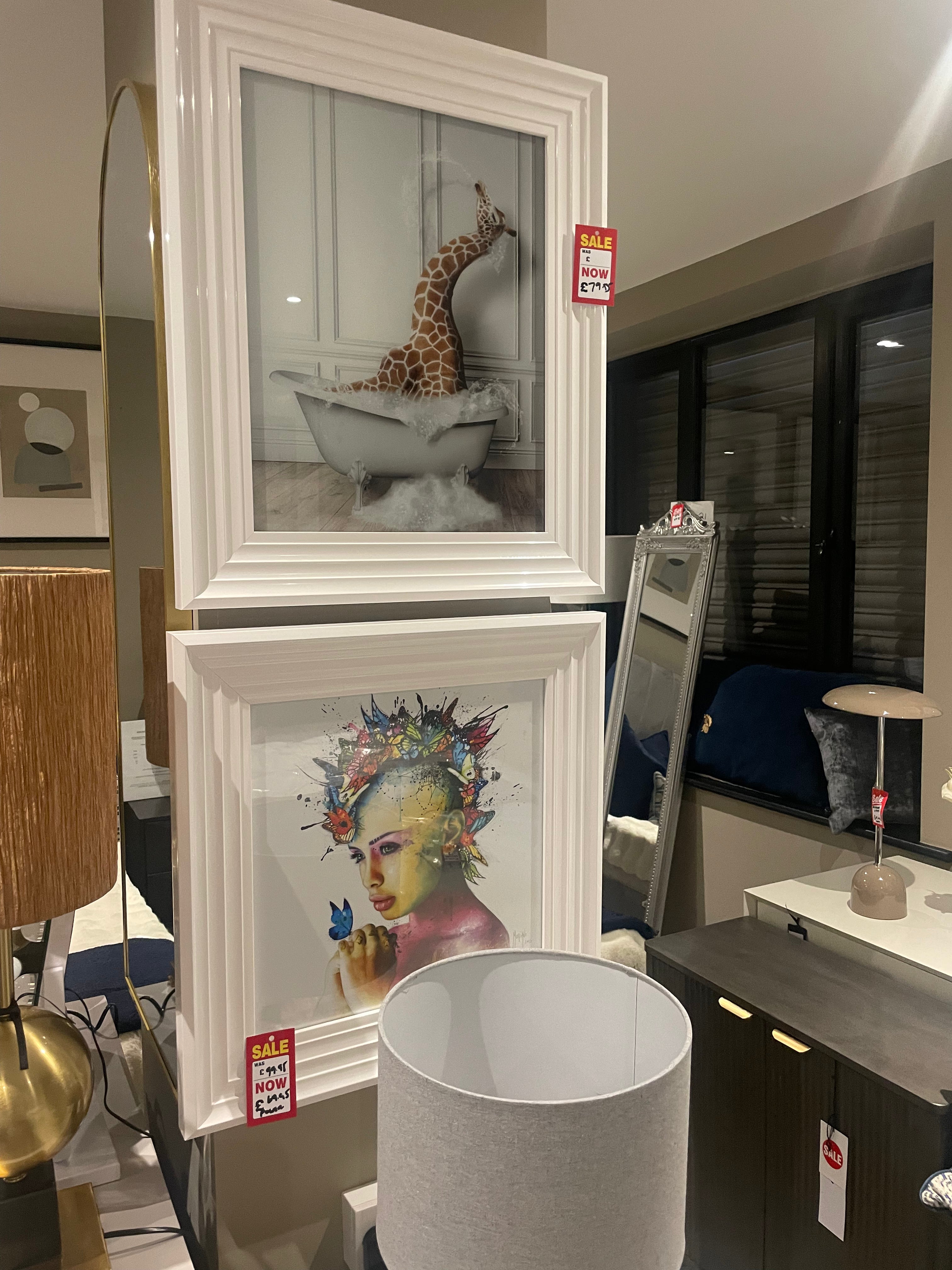 Murciano  Power of Love  cushion or picture Collect in outlet