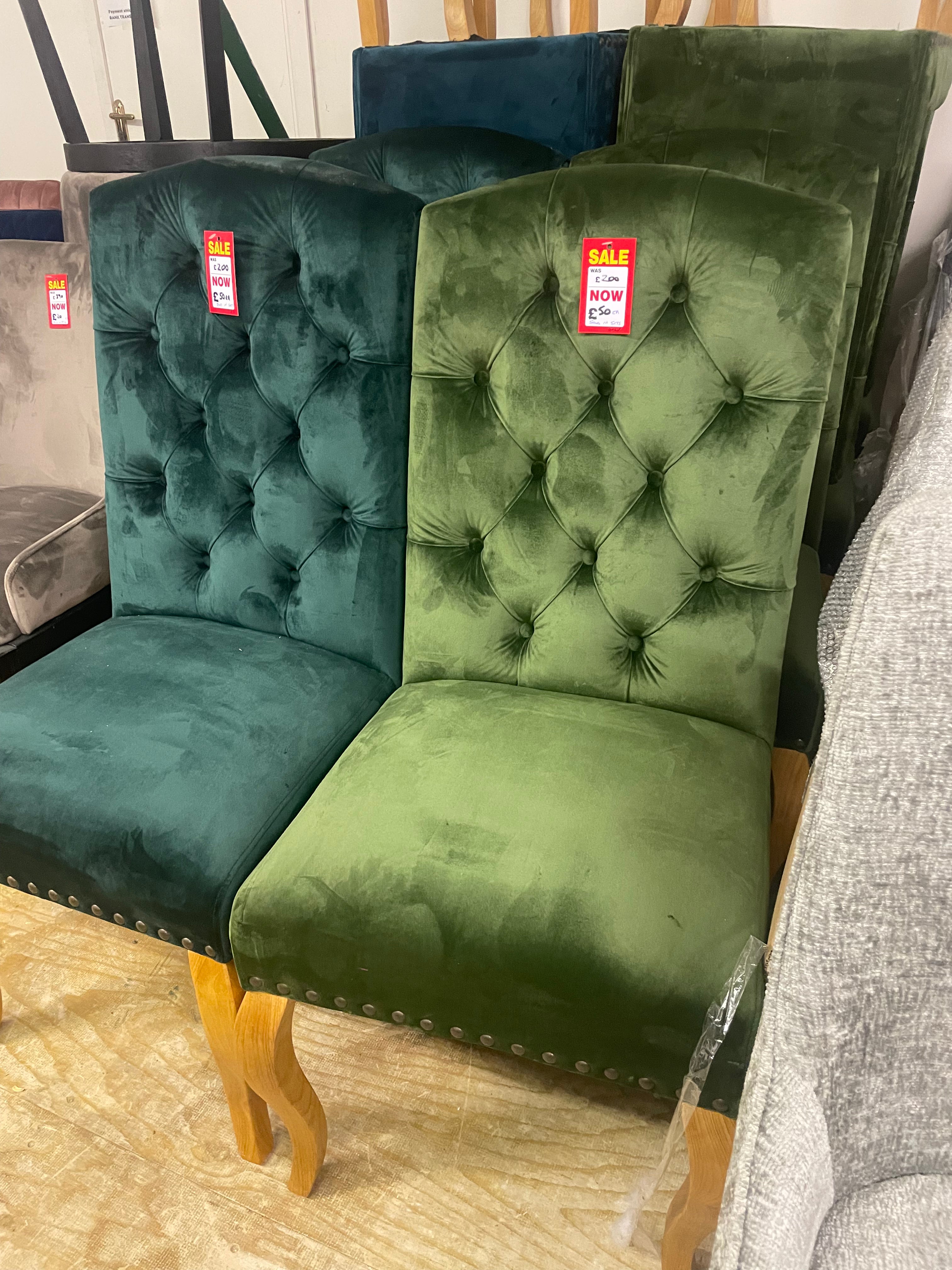 Dining Chair Disposal Sale Book today as selling fast ! Payment Terms are pay Instore only