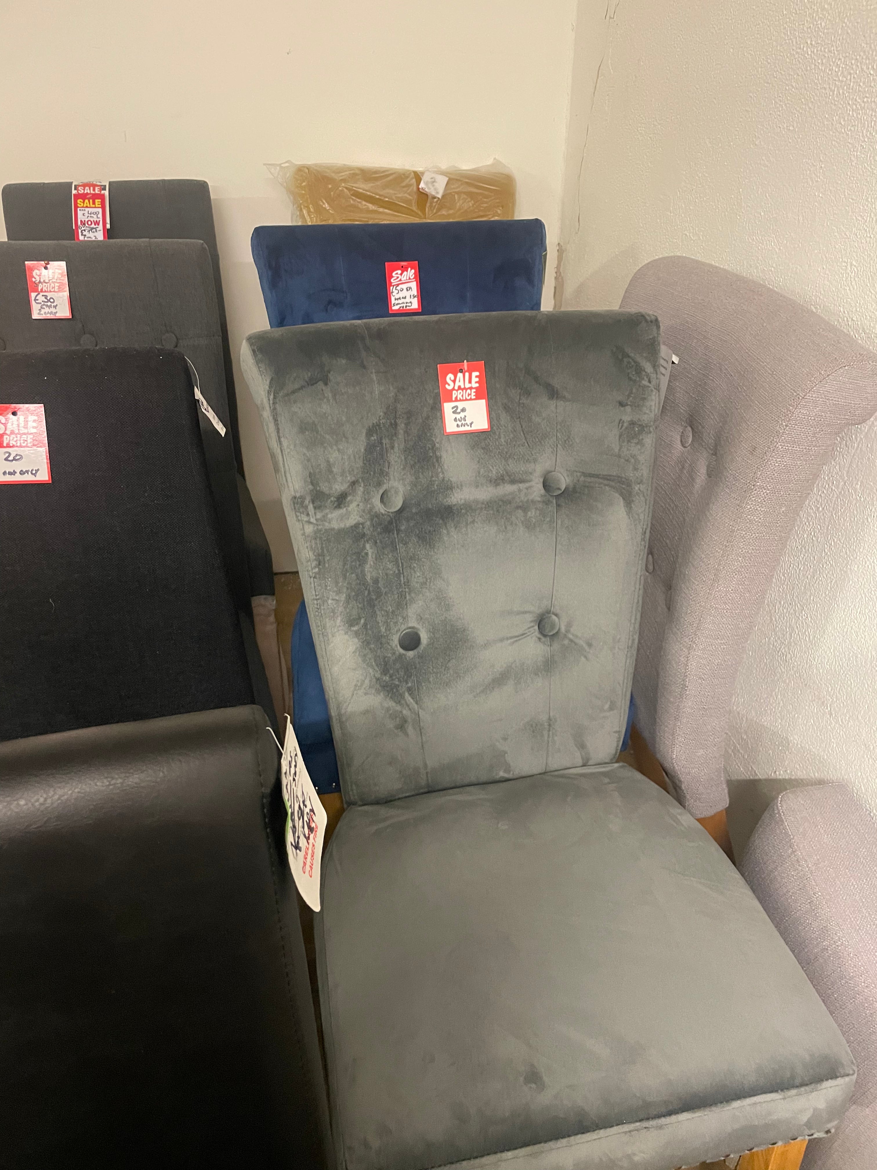 Dining Chair Disposal Sale Book today as selling fast ! Payment Terms are pay Instore only