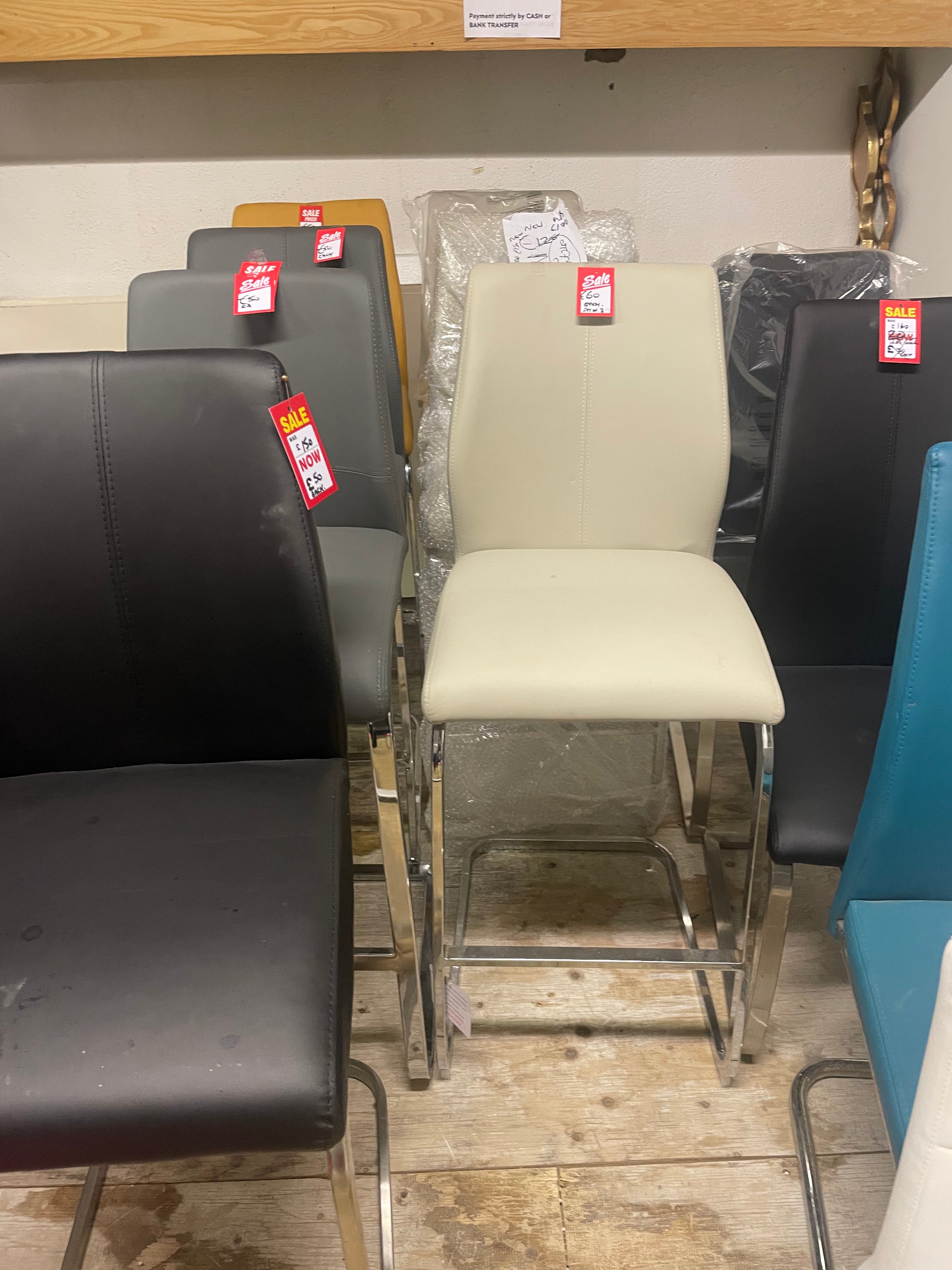 Dining Chair Disposal Sale Book today as selling fast ! Payment Terms are pay Instore only
