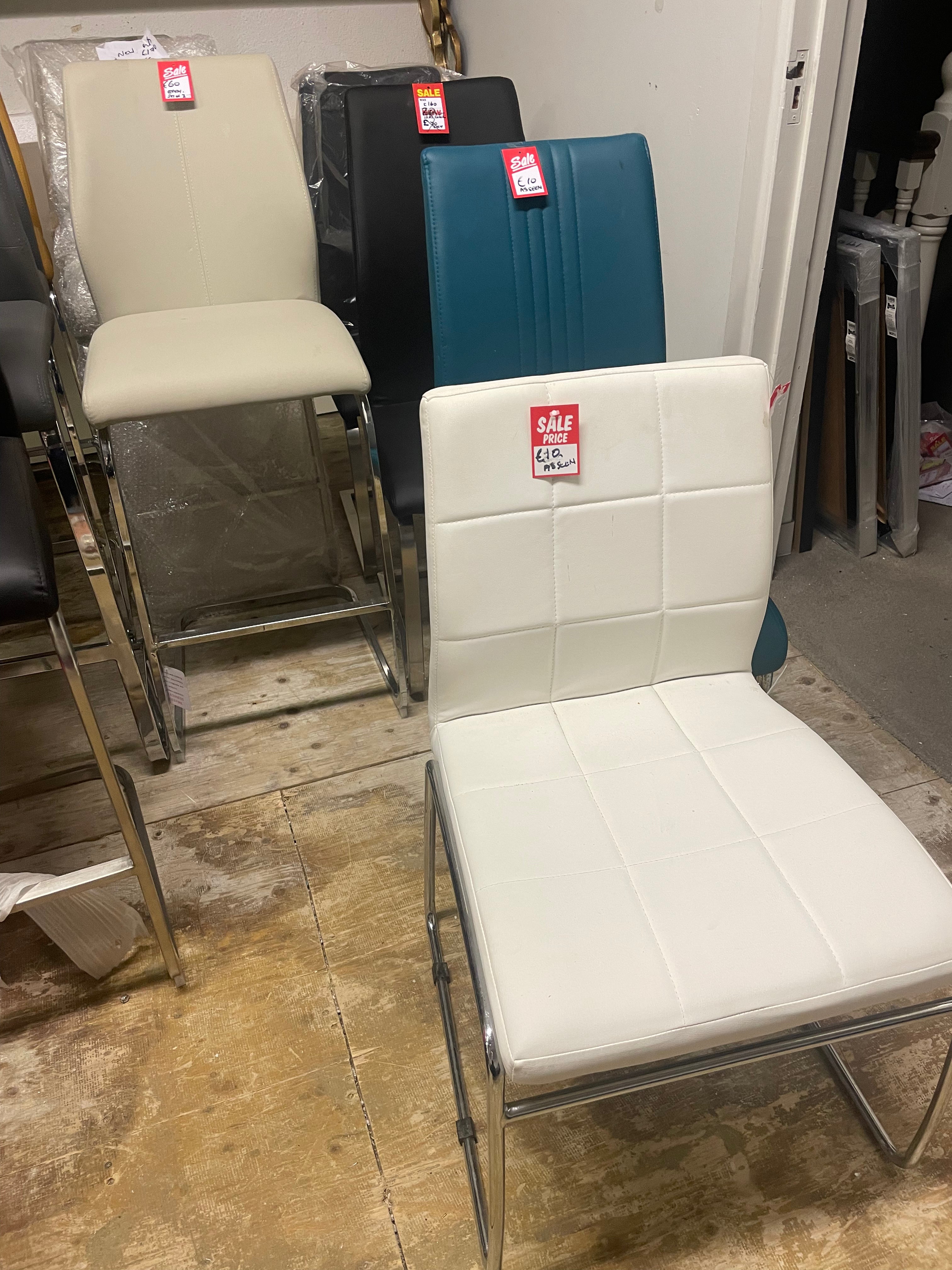 Dining Chair Disposal Sale Book today as selling fast ! Payment Terms are pay Instore only