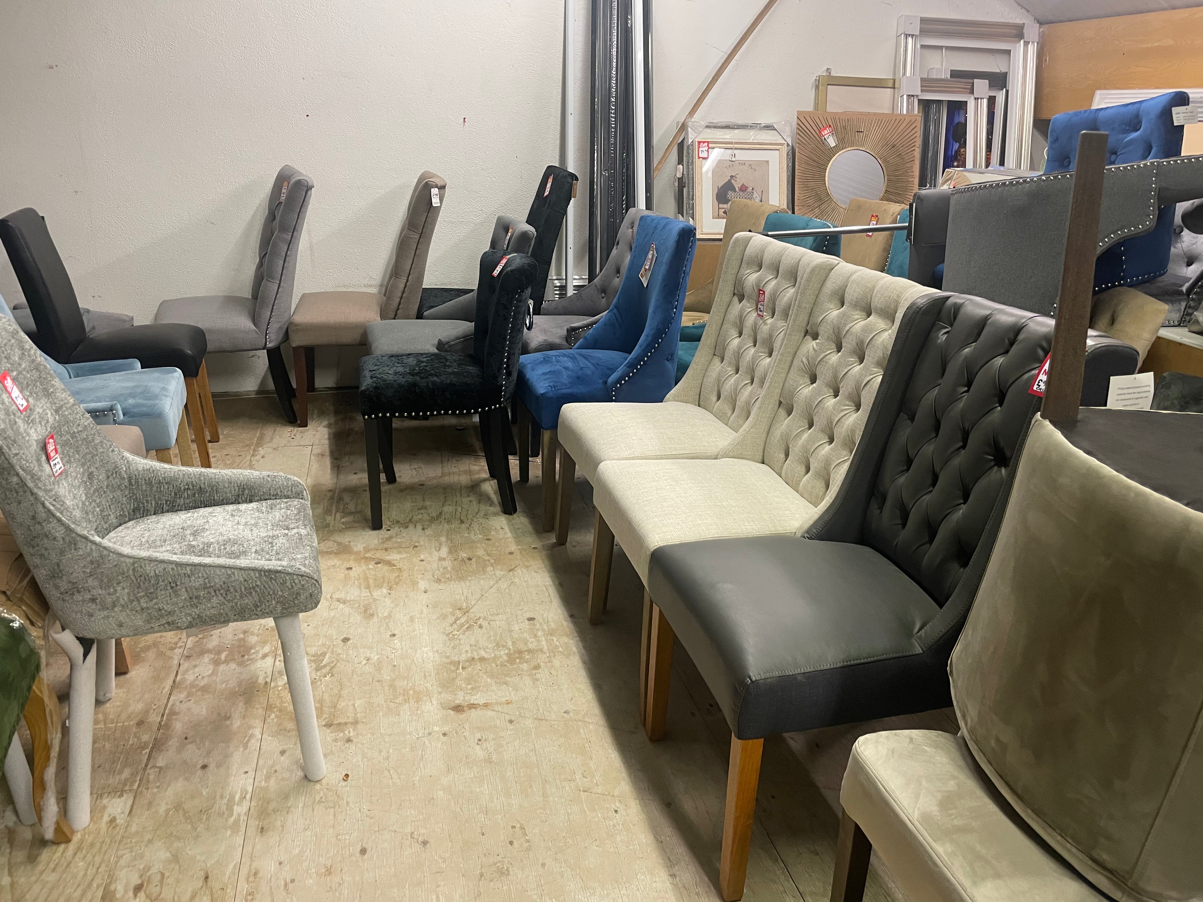 Dining Chair Disposal Sale Book today as selling fast ! Payment Terms are pay Instore only