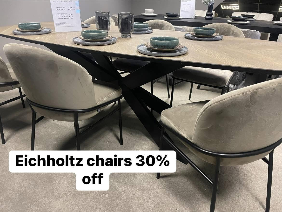 Dining Chair Disposal Sale Book today as selling fast ! Payment Terms are pay Instore only