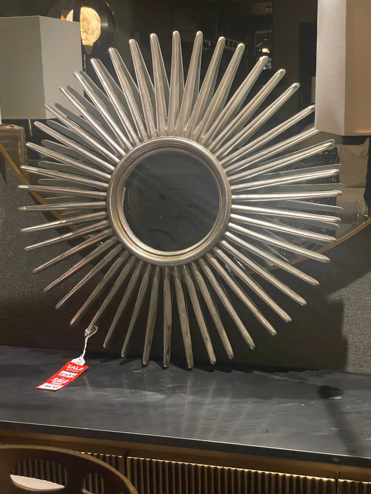 Sun mirror in  champagne half price . Collect only