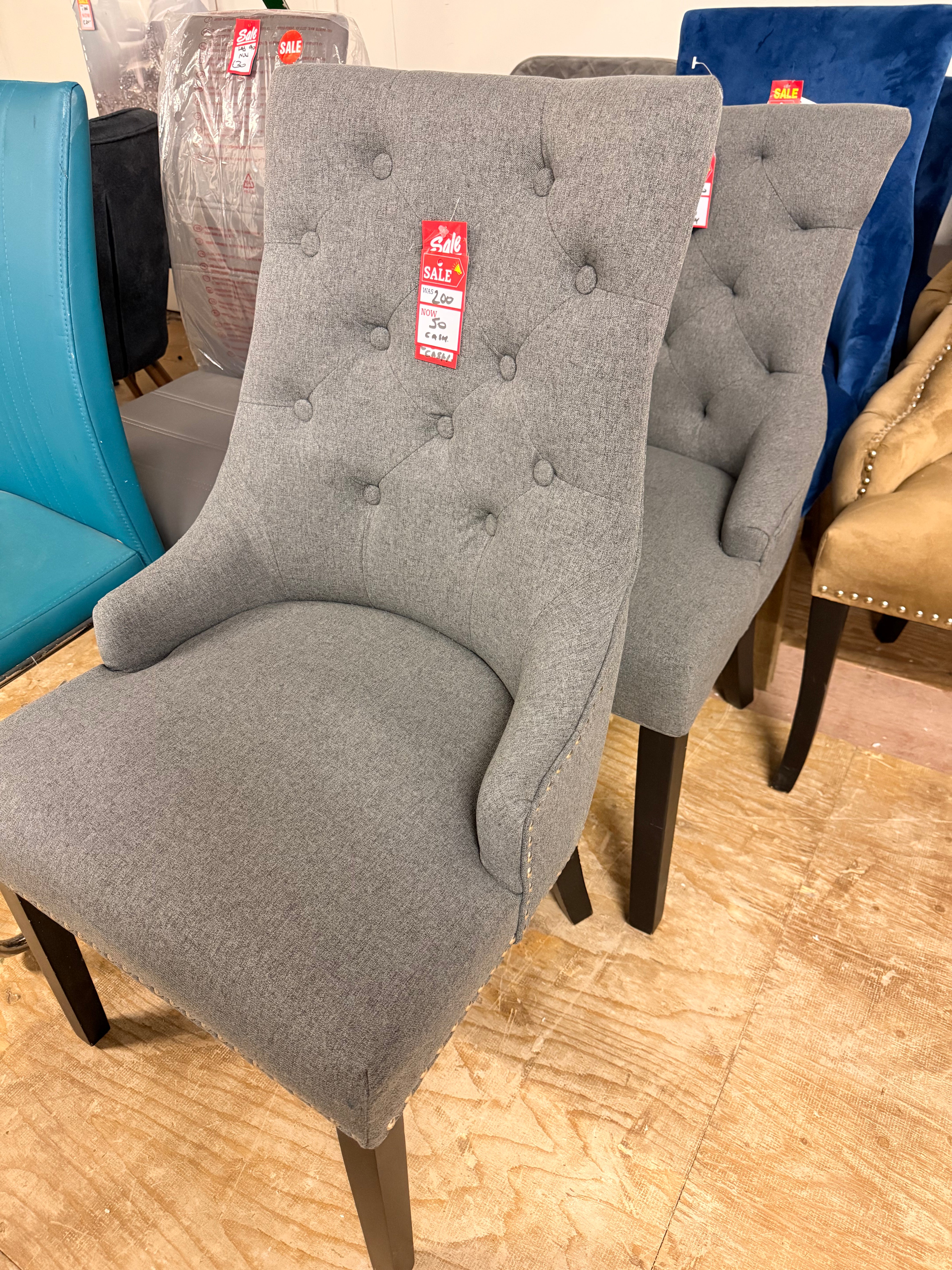 Chairs €50 each were €200 ea . Collection only