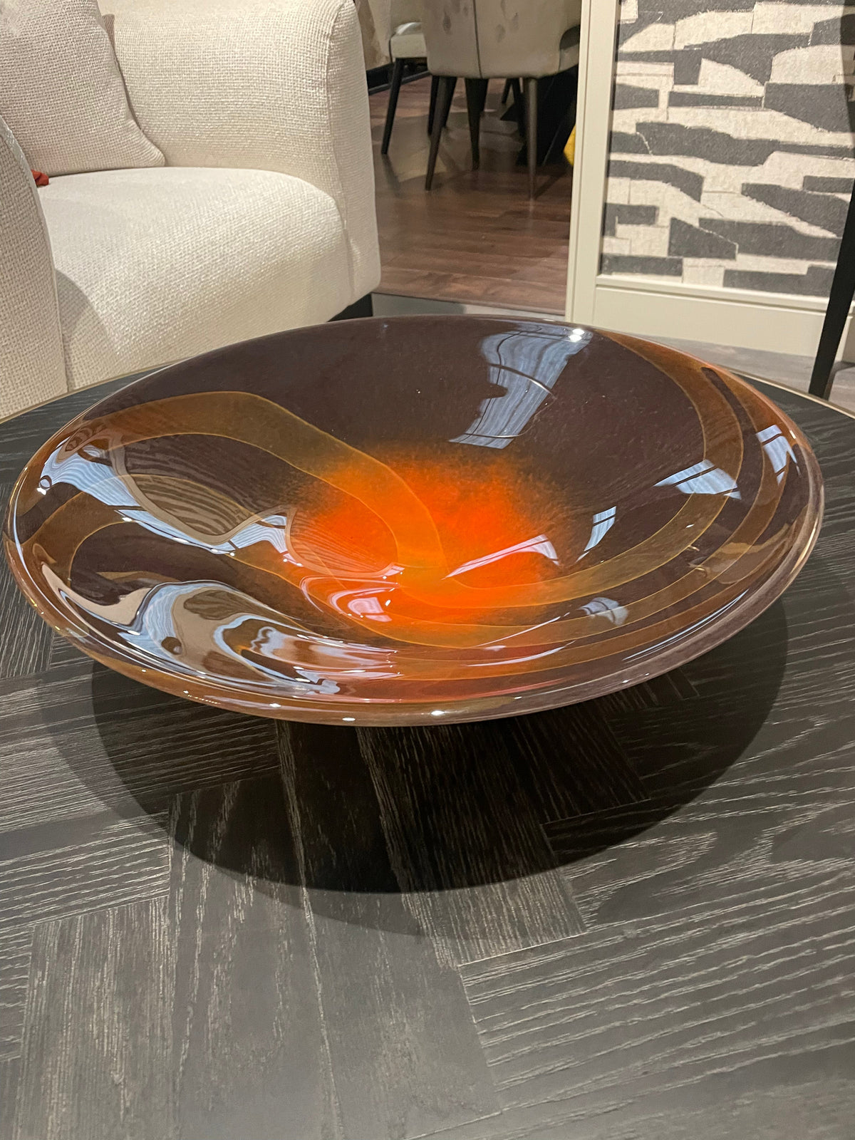NEW oracle orange musti bowl . Last one reduced ex display