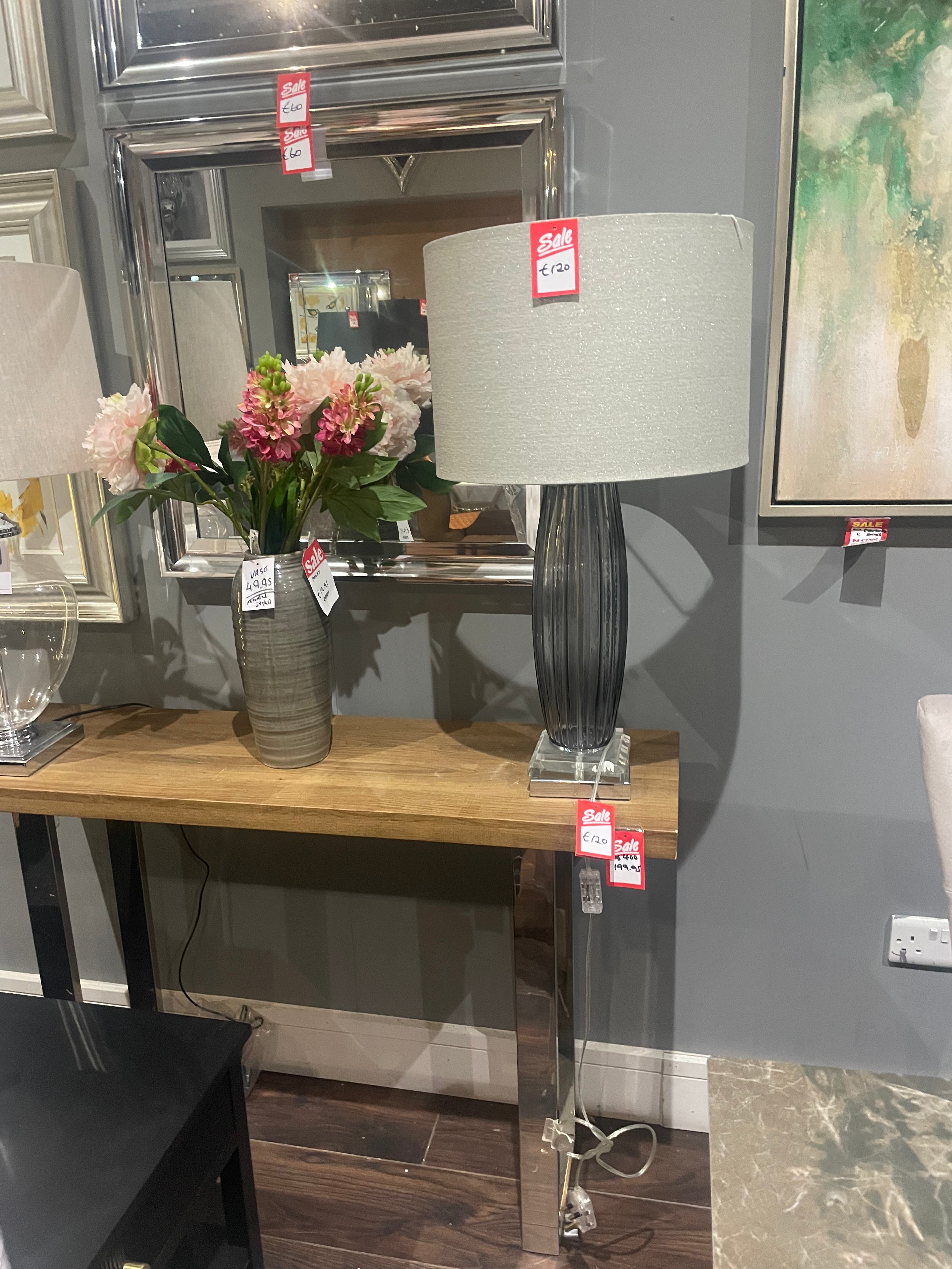 Table lamp selection clearing off less than half price . lamps sold as seen no exchange;( collect only )