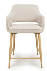 Errol Chairs Counter & Bar stool oak leg in choice of 5 colours