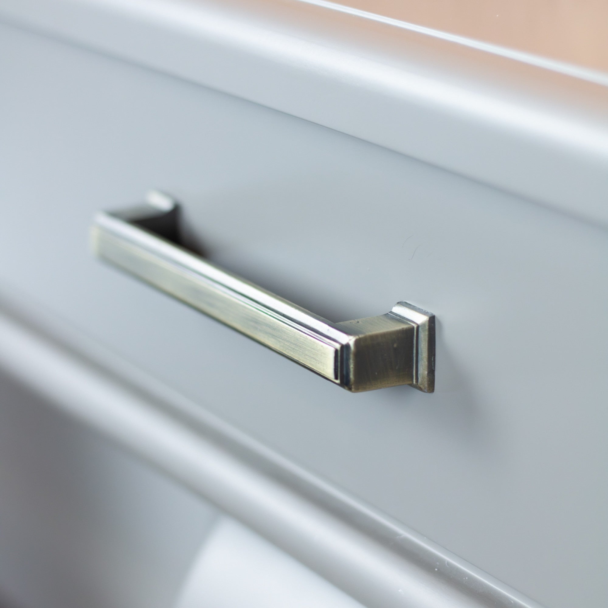 Samuel  Fallon Savoy Scroll  console  table  150 cm with drawer in Black or Taupe