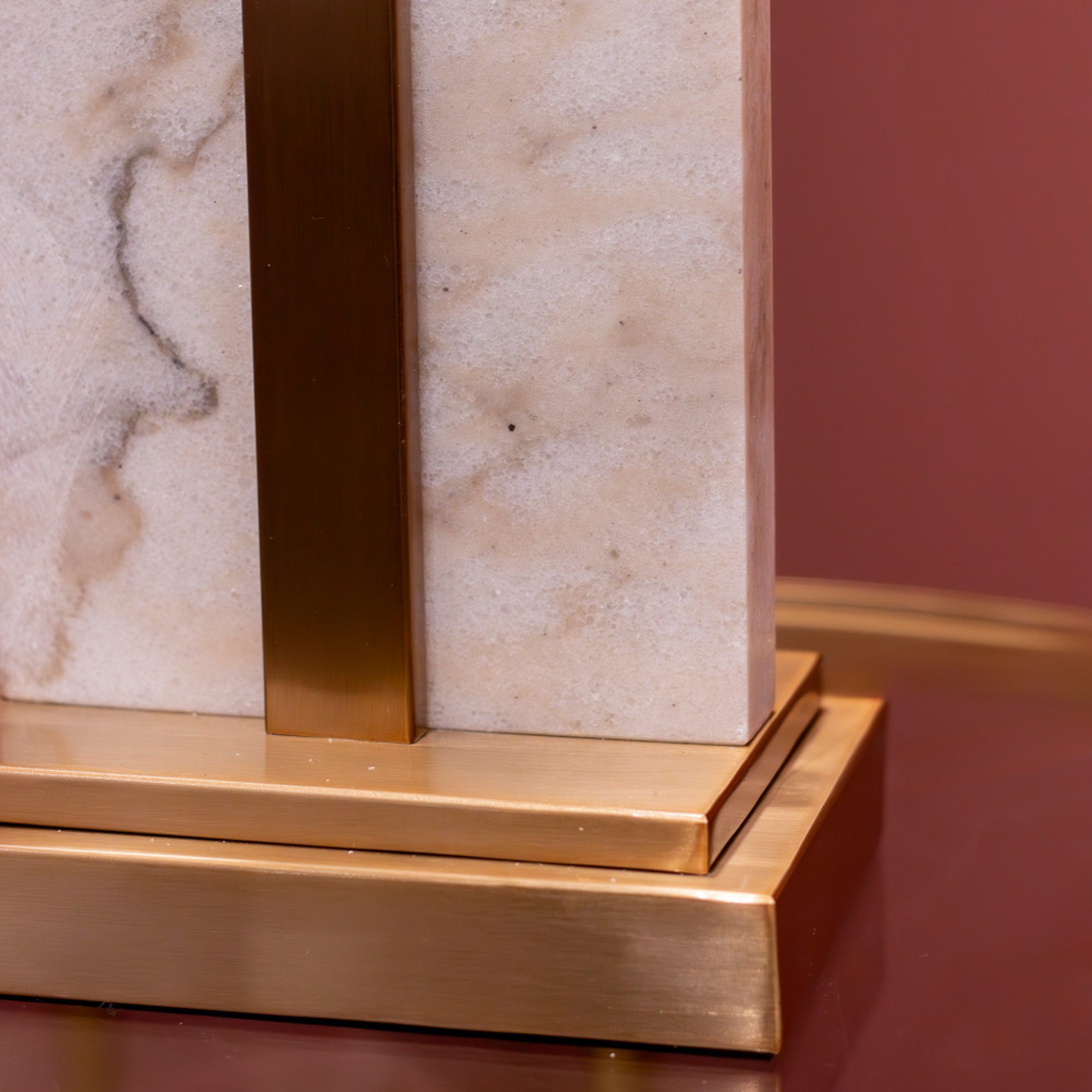 Kalabar  Marble fabulous  table lamp with shade