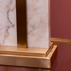 Kalabar  Marble fabulous  table lamp with shade