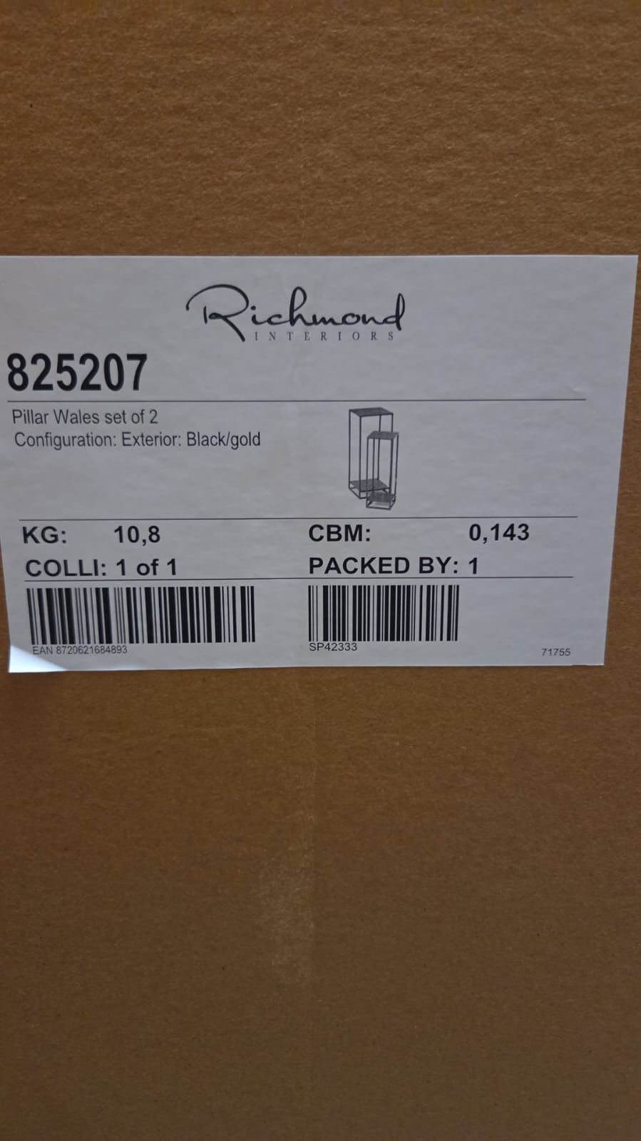 Set of Pillars Wales  selling now as half price deal