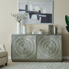 Fresno Aztec large Sideboard  storage cabinet  ex display Sold as seen , instore purchase