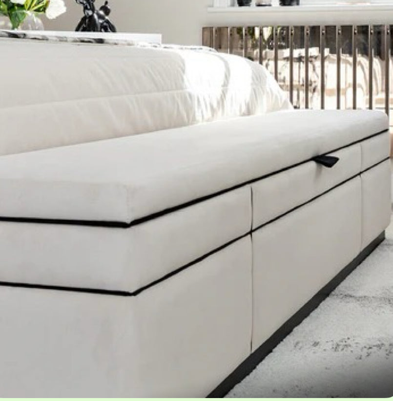 Belle blanket box custom designed in various sizes-Blanket box-Renaissance Design Studio