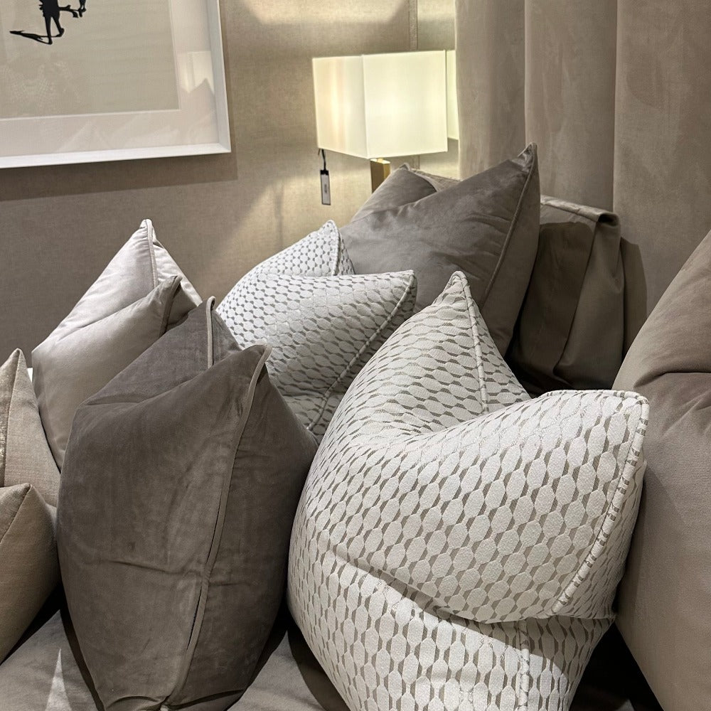 Belle Delta custom Bed frame with 145cm Headboard ...or you decide, Horizontal panels-Luxury beds-Renaissance Design Studio