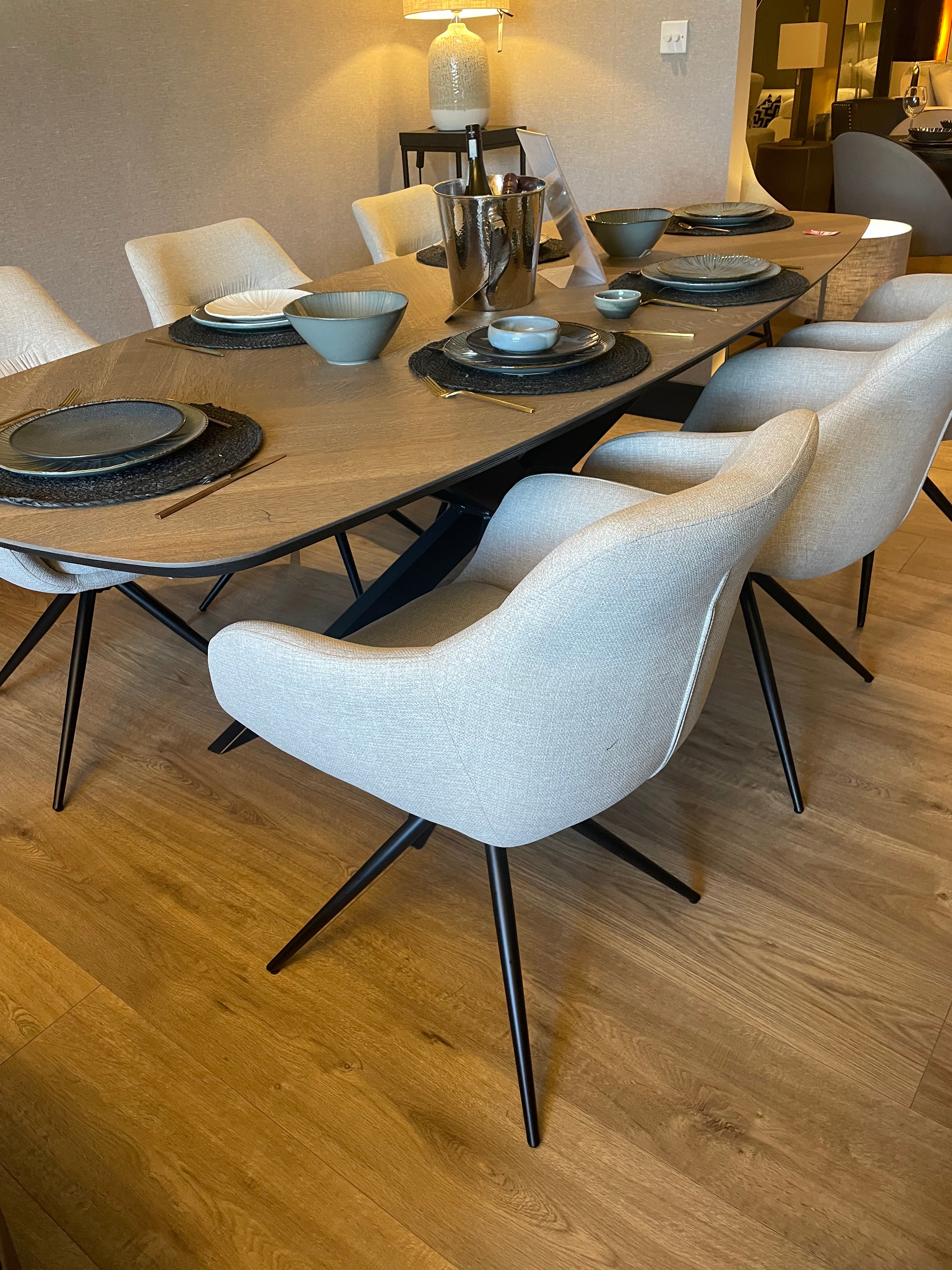 BRADLEY Carver dining chair easy clean fabrics-dining chairs-Renaissance Design Studio