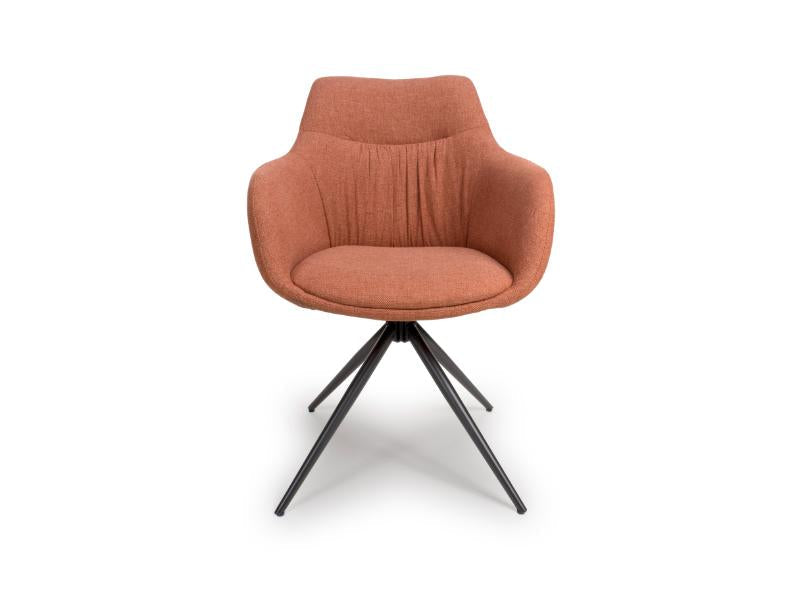 BRADLEY Carver dining chair easy clean fabrics-dining chairs-Renaissance Design Studio