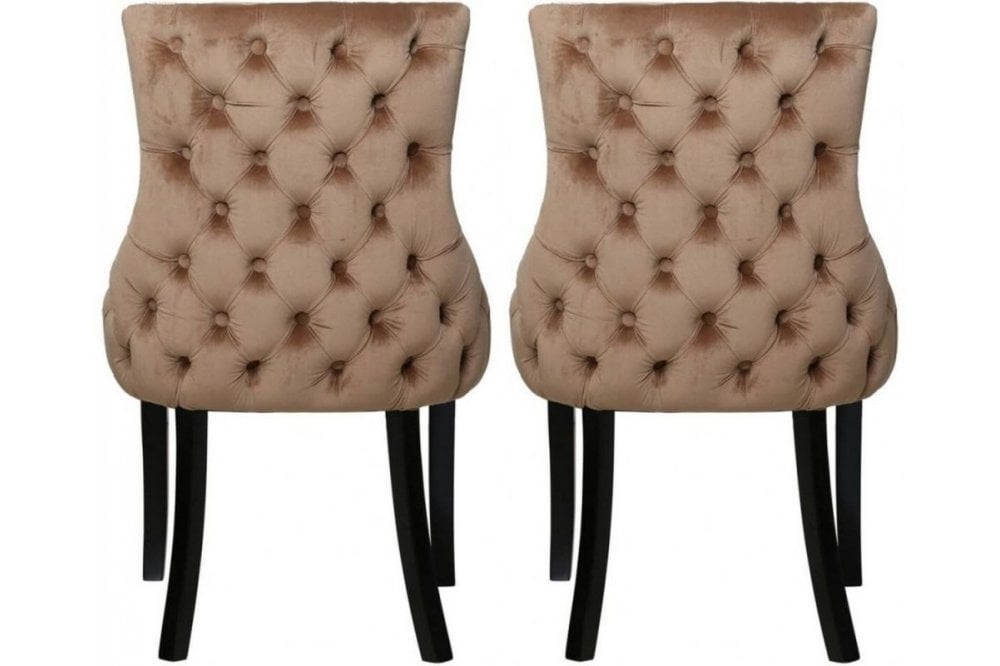 Lucia  Luxury large Dining Chairs  set of   2  for collection Less  than Half Price