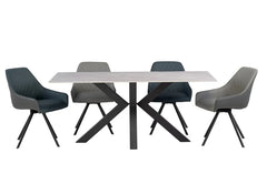 Karen Dining Table  180 cm. Choice of colour top