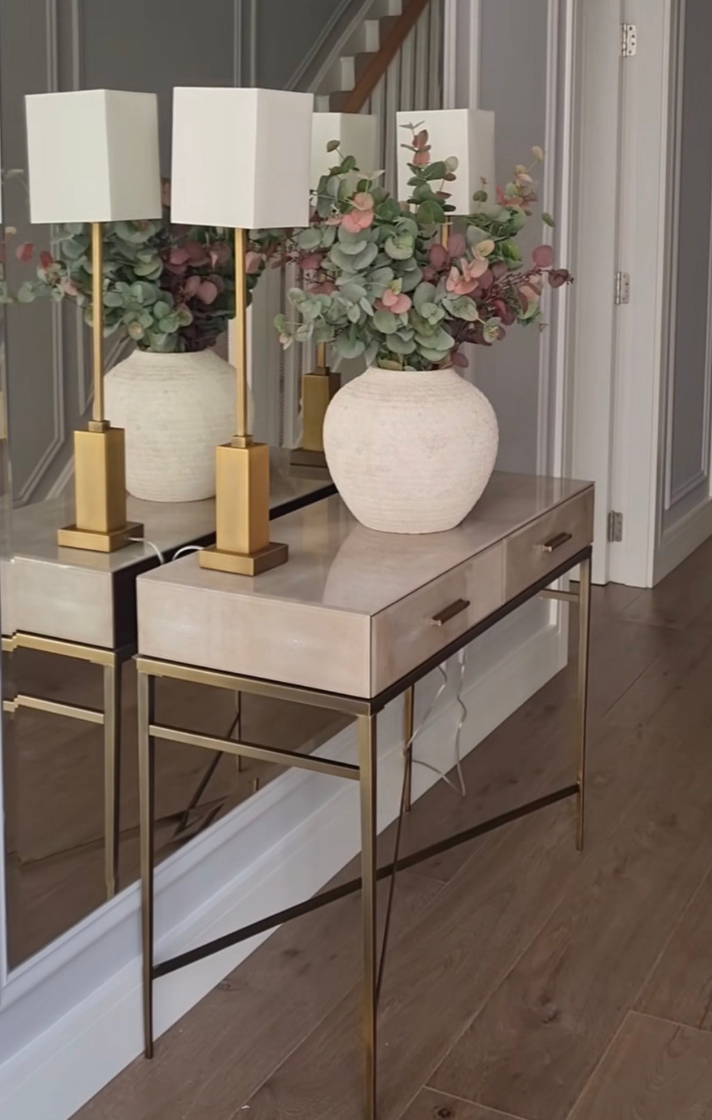 Cream and gold Buffet Table Lamp Special Offer Limited Stock-Table lamp-Renaissance Design Studio