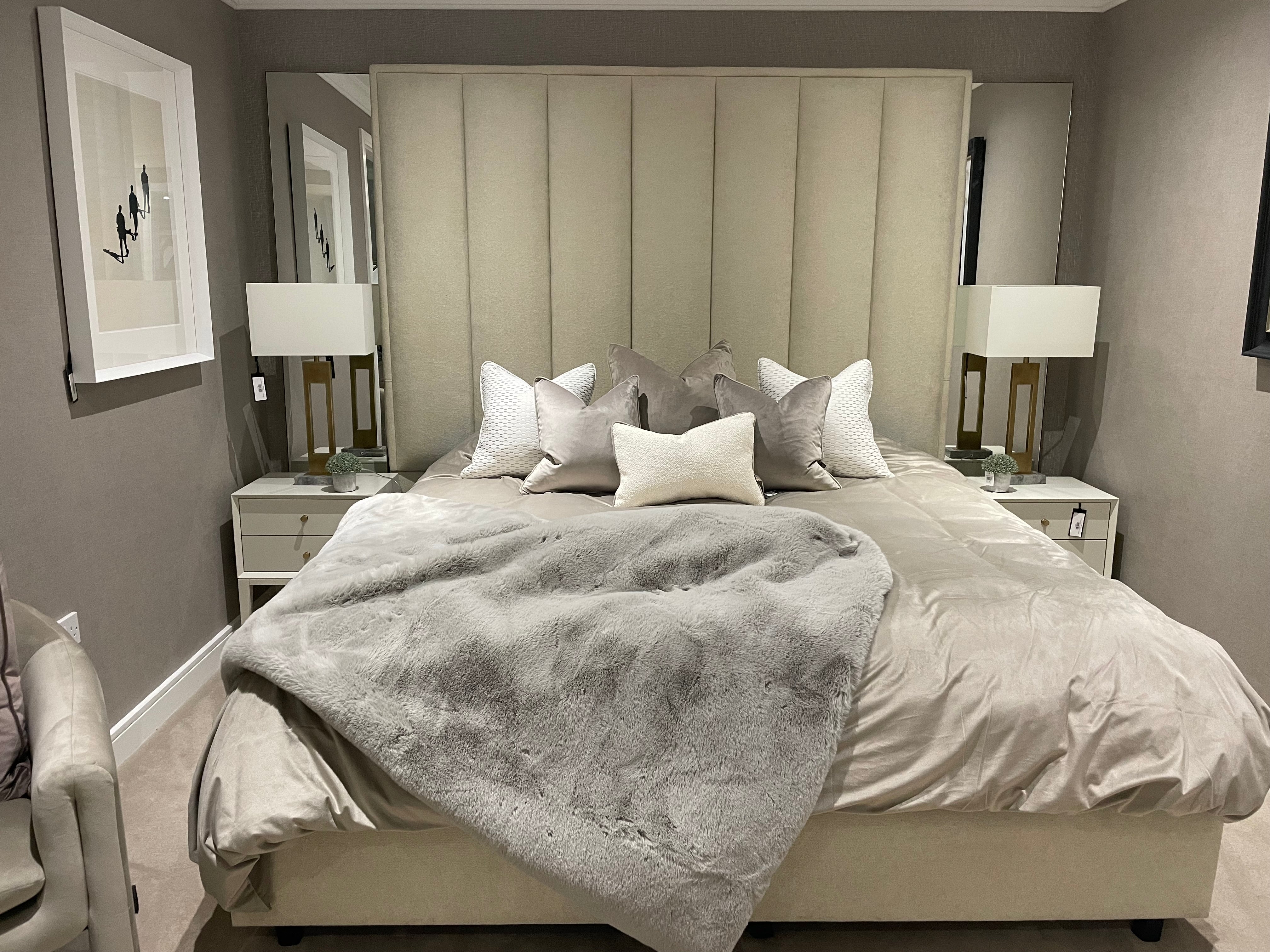 Delta Full wall height Emperor bed SALE-Renaissance Design Studio