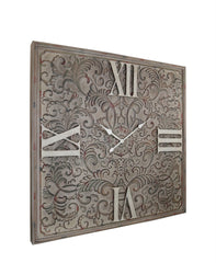 Extra large Tracery wall clock 123 cm instore purchase disposal sale