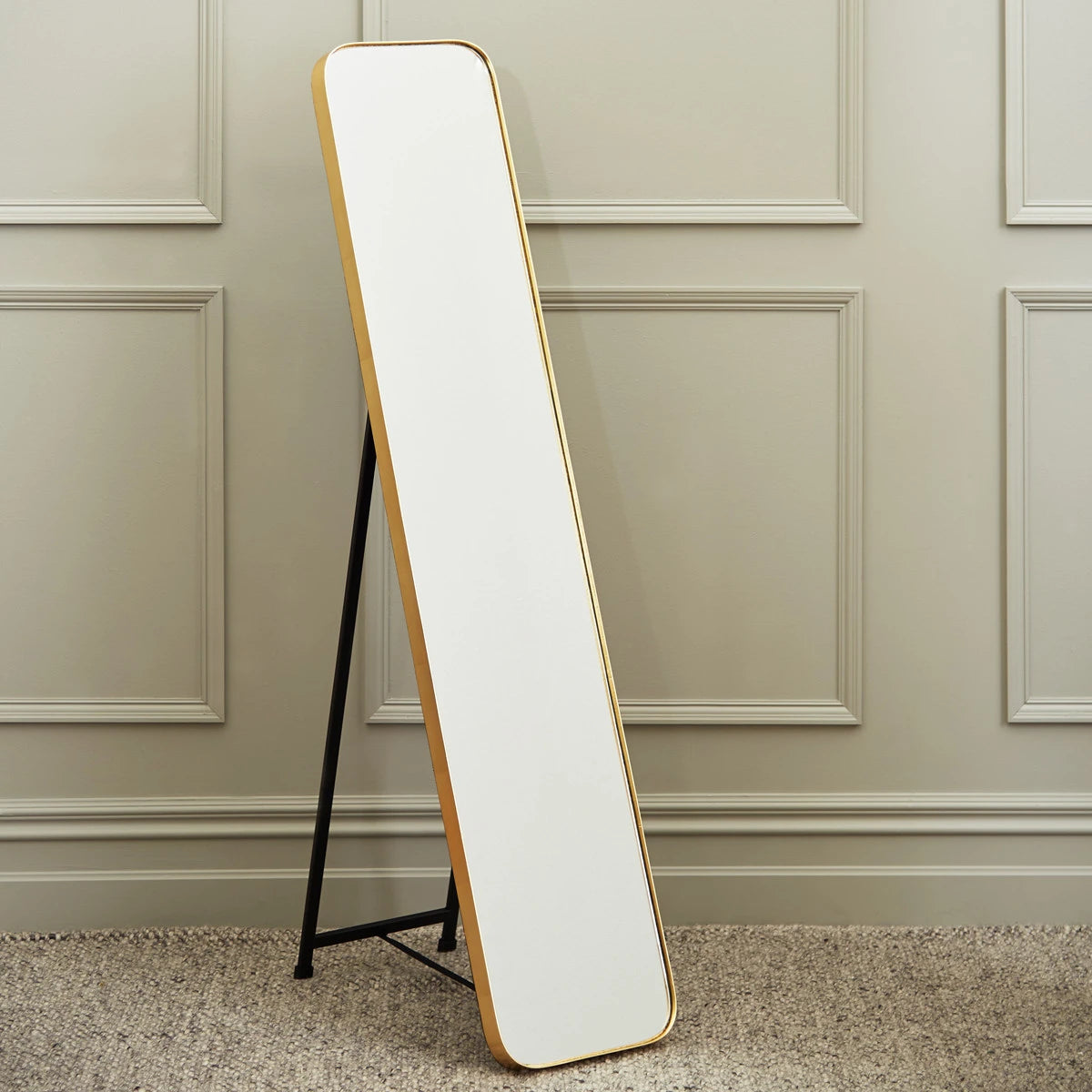Arlene 150 cm brushed gold  frame dressing mirror Instore only last one