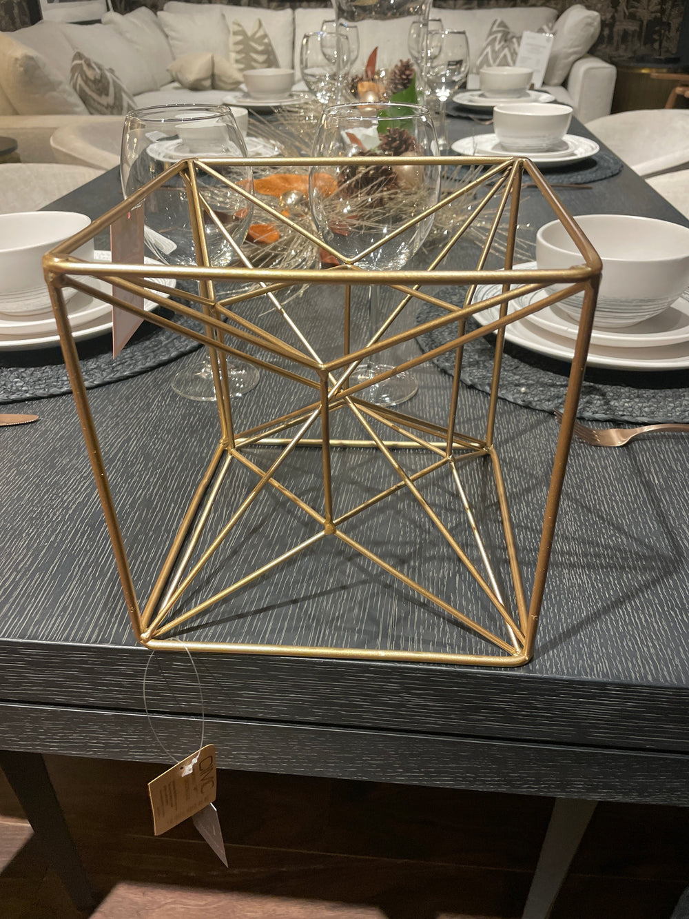 Gold star cube decorative now less than half price.-Accessories-Renaissance Design Studio