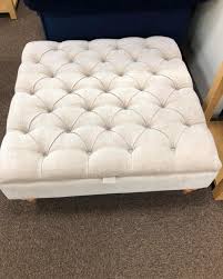 Heaven Deep Buttoned Footstool by Westbridge reduced-Footstool-Renaissance Design Studio