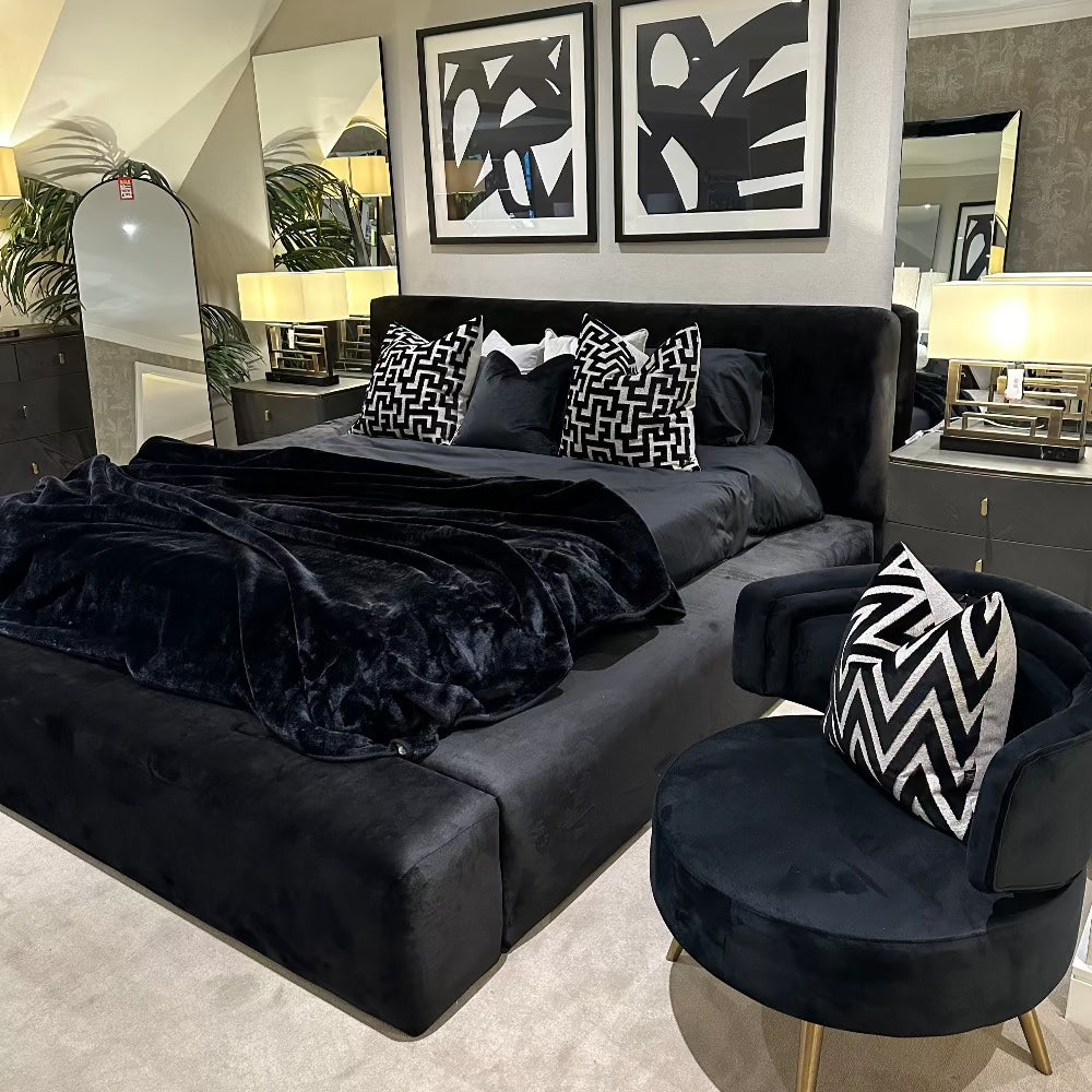 Hugo Delta low line contemporary superking Bed Half price offer !-Renaissance Design Studio