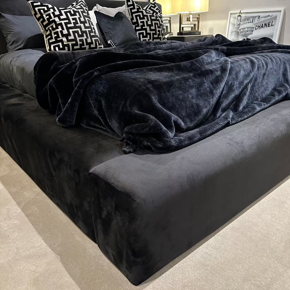 Hugo Delta low line contemporary superking Bed Half price offer !-Renaissance Design Studio