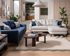 Lisbon compact lounger chaise sofa by Whitemeadow-Chaise sofa-Renaissance Design Studio