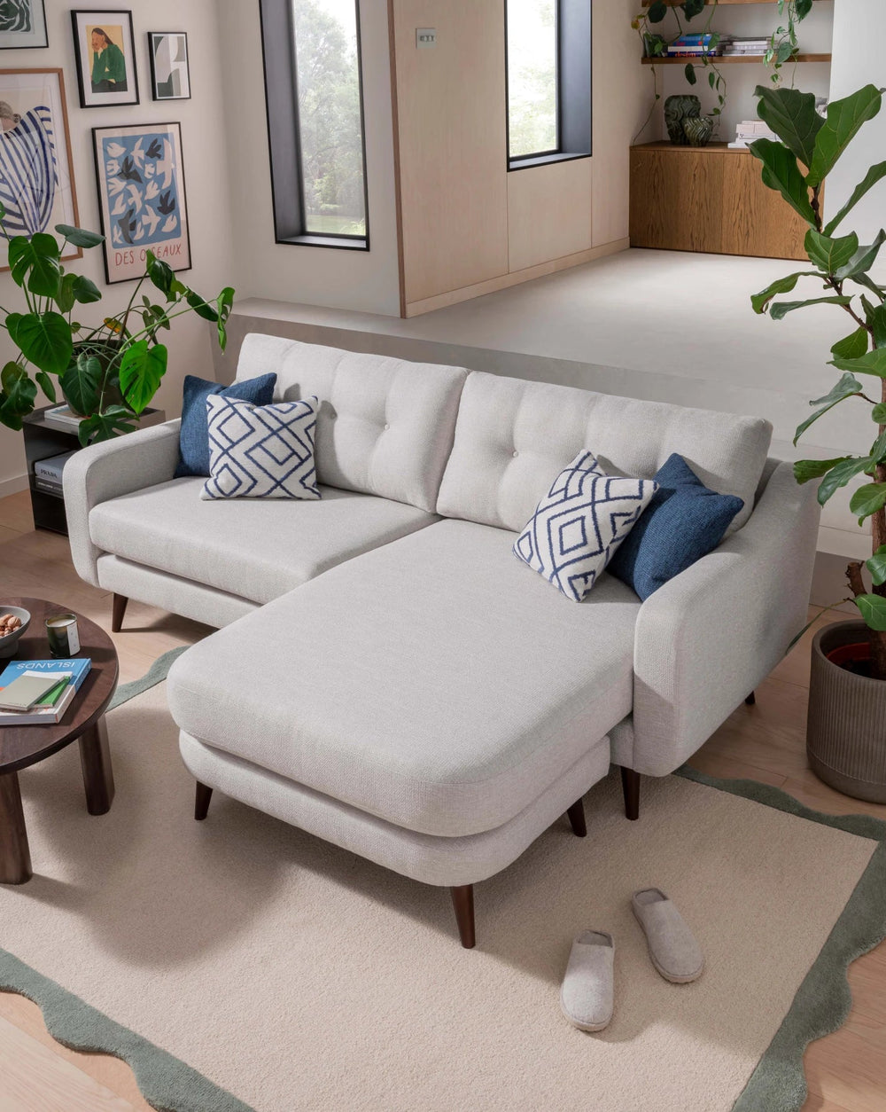 Lisbon corner group custom made for you by Whitemeadow with foam. AFB-Renaissance Design Studio