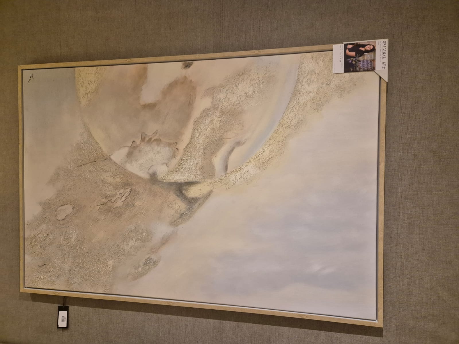 Luminess extra large wall art-Artwork-Renaissance Design Studio