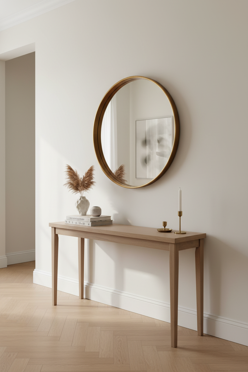 Round Deep Frame Gold 70 CM  Mirror Click N Collect NOW HALF PRICE