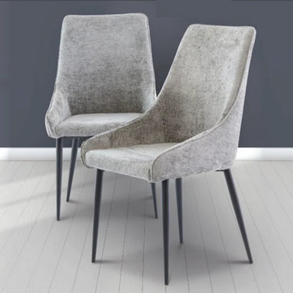 New Mallory  Dining Chair  boucle  set  of 6 available Instore  for collection